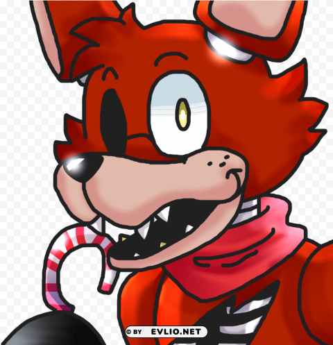 fnaf christmas icon 3 by tairusuku-d8aoap2 - fnaf foxy christmas Isolated PNG on Transparent Background