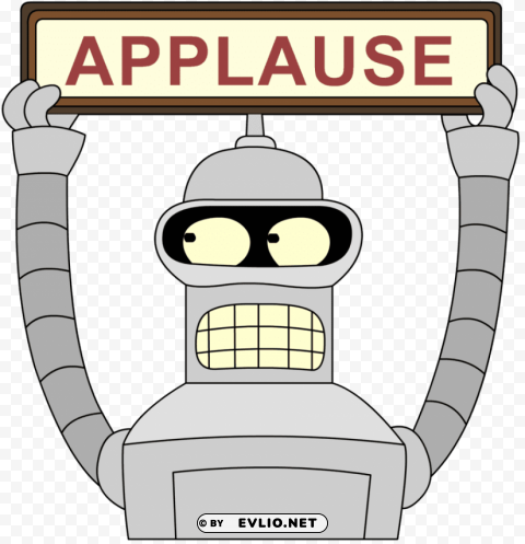 futurama bender PNG Image Isolated with Transparent Detail