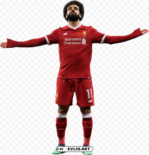 Download mohamed salah PNG Image with Isolated Graphic Element png images background ID 543d7f53