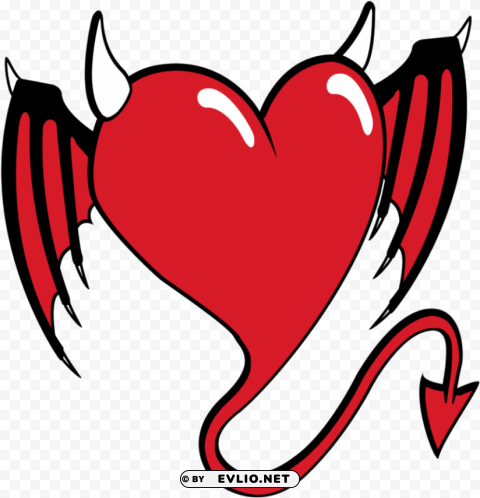 devil heart HighQuality Transparent PNG Isolated Artwork