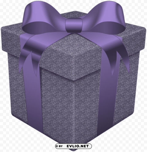 gift box purple Clear Background PNG Isolated Subject clipart png photo - 6f9512e8