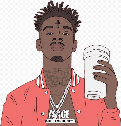 21 savage bank account PNG images with no watermark