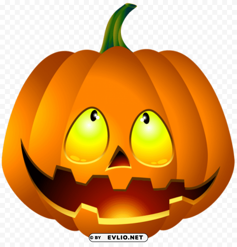 Halloween Pumpkin Transparent PNG Image Isolation