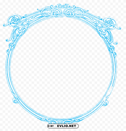 round frame PNG transparent design