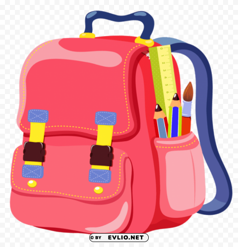 School Backpack PNG Images With Alpha Transparency Wide Collection