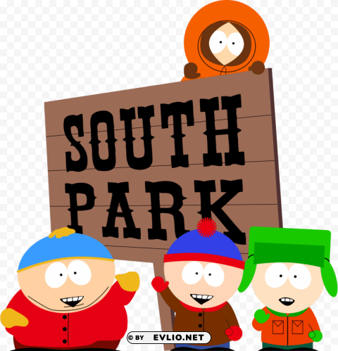 South Park Sign Transparent PNG Graphics Complete Collection