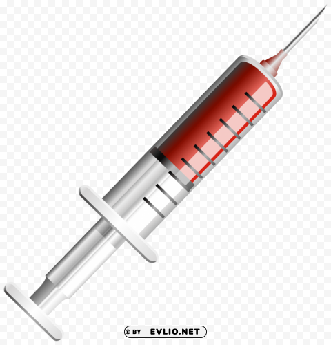 Syringe Isolated Design Element In Clear Transparent PNG