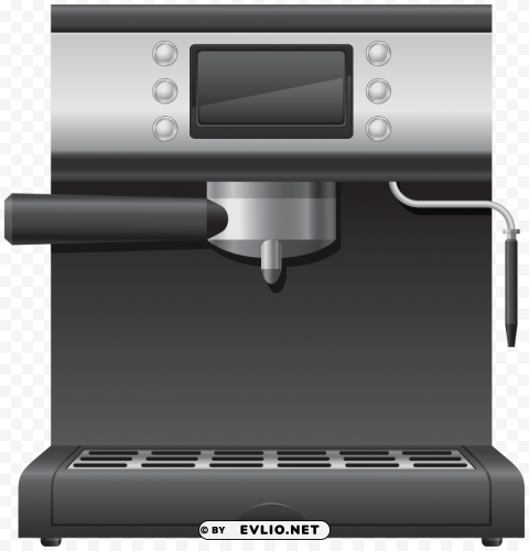 coffee machine Transparent Background Isolated PNG Illustration