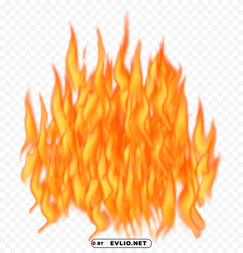 Flames Transparent PNG Object With Isolation