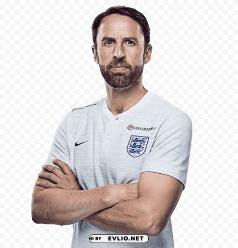 gareth southgate Isolated Graphic on Clear PNG