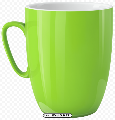 green cup PNG for use