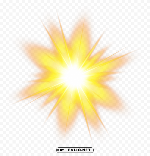 sun transparent effect PNG Image with Isolated Icon