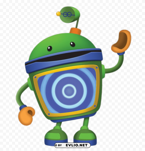 umizoomi bot PNG Graphic Isolated with Clarity