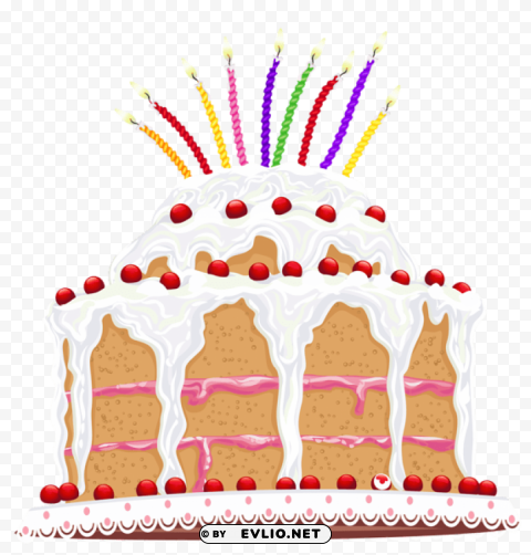 birthday cakepicture Transparent PNG Isolated Graphic Element