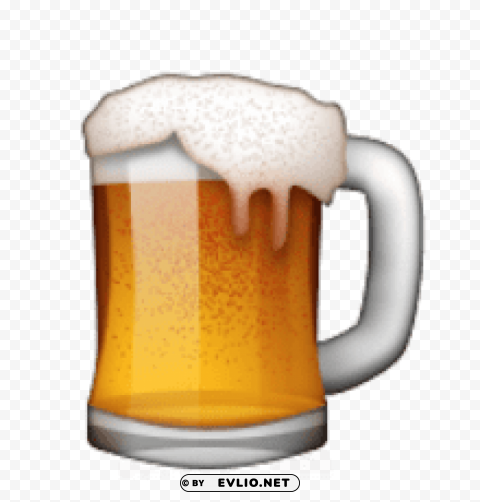 ios emoji beer mug High-resolution transparent PNG images