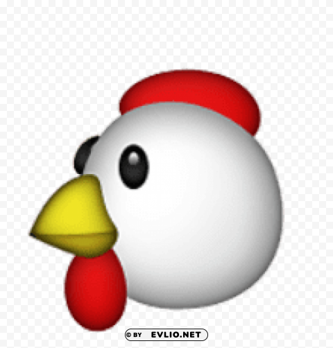 ios emoji chicken High-resolution PNG
