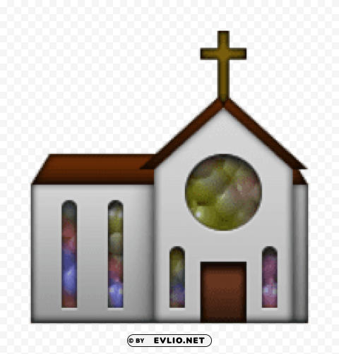 ios emoji church Transparent PNG graphics library