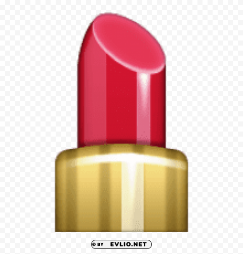ios emoji lipstick Transparent PNG Isolated Artwork
