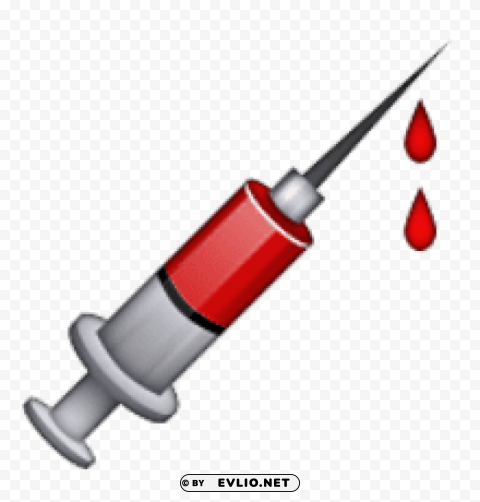 Ios Emoji Syringe Transparent Background Isolated PNG Icon