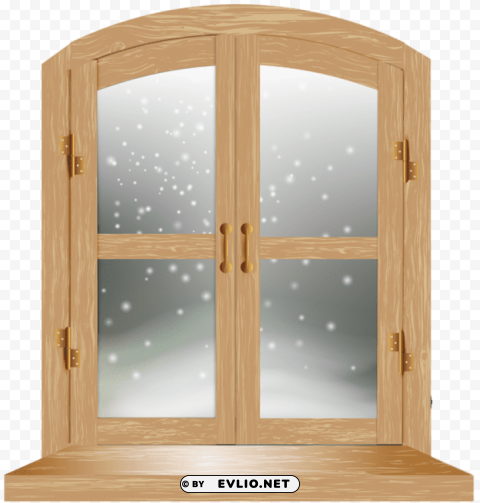 winter window Free PNG images with alpha transparency