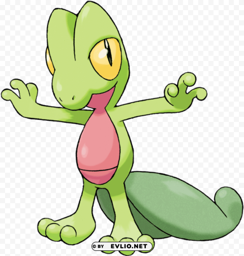 pokemon gen 3 grass starter Isolated Element with Clear PNG Background