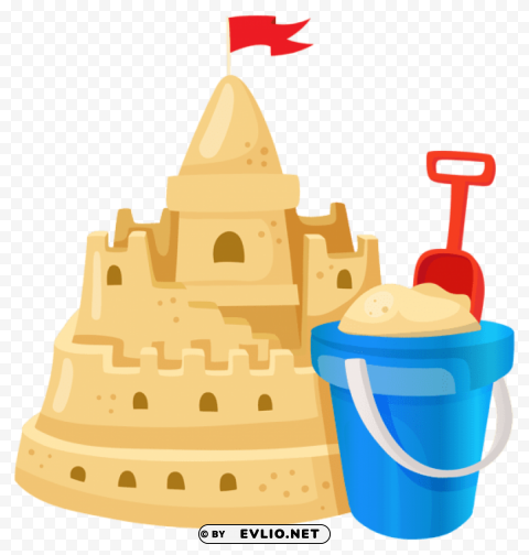 sand castle Clear PNG