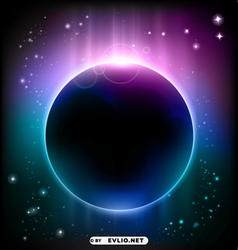 Space Planet Background material Transparent picture PNG