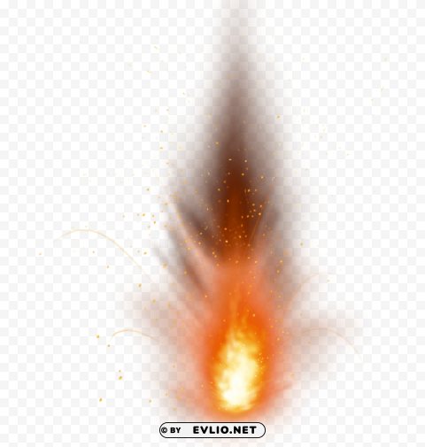 Fire Explosion PNG for Photoshop