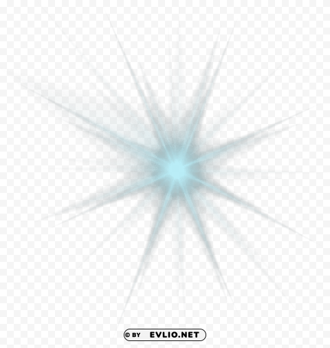 light blue effect PNG Image with Transparent Isolated Graphic Element