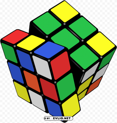 rubik's cube PNG Image with Isolated Element