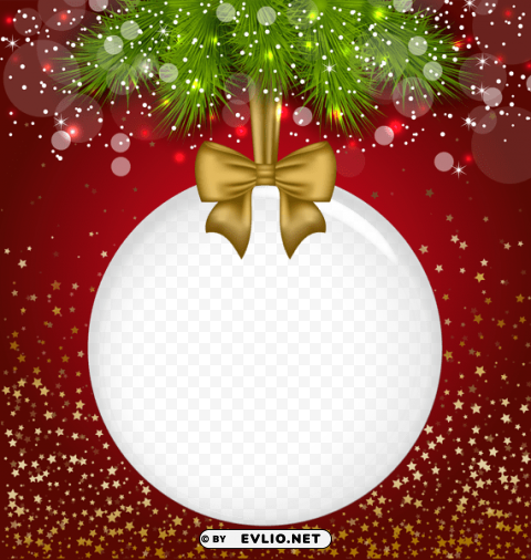 christmas ballframe PNG graphics with clear alpha channel background best stock photos - Image ID 69f61344