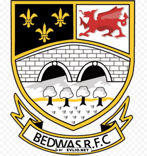 PNG image of bedwas rfc rugby logo Transparent PNG Graphic with Isolated Object with a clear background - Image ID cdba84e5