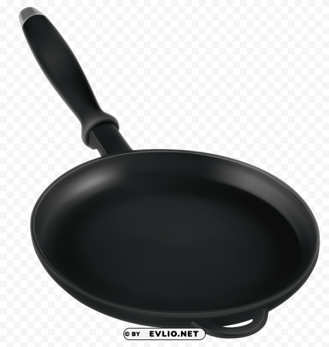 black pan PNG images with transparent overlay