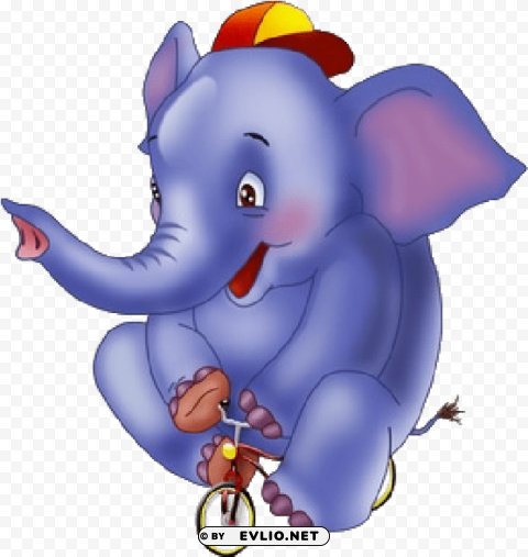 elephant circus transparent Clear Background PNG Isolated Subject