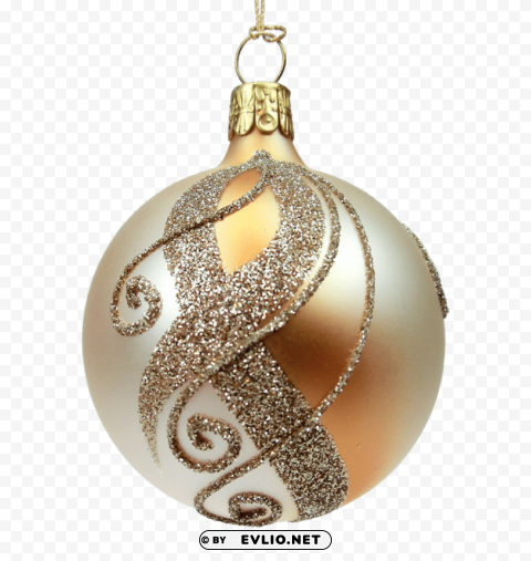 gold christmas ornament PNG photos with clear backgrounds