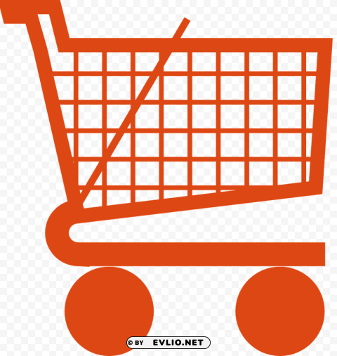 shopping cart ClearCut Background PNG Isolated Element
