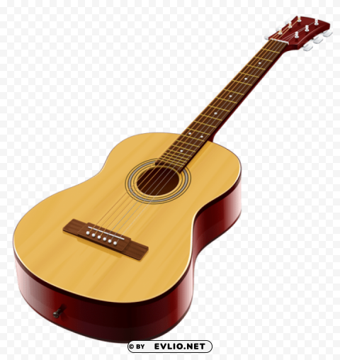 classic guitar Transparent PNG Isolated Object Design