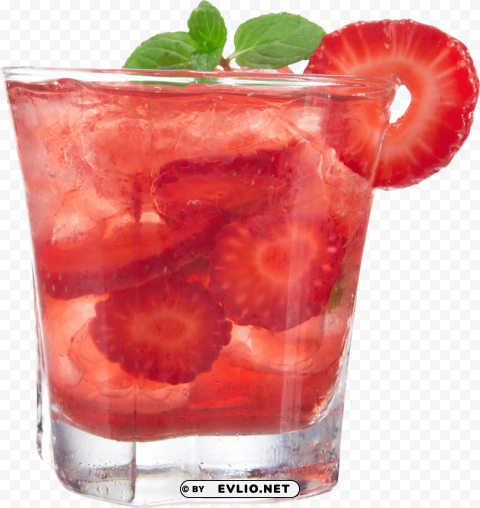cocktail Isolated Graphic Element in Transparent PNG