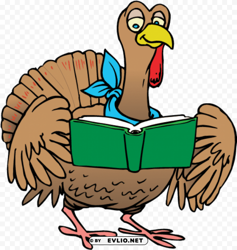 Turkey Reading A Book High-quality Transparent PNG Images