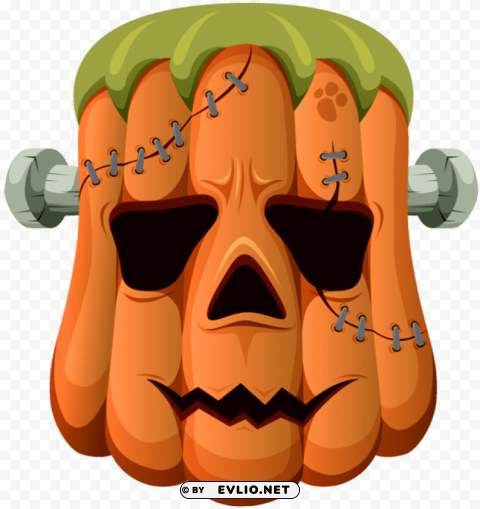 frankenstein halloween jack PNG Image Isolated with HighQuality Clarity