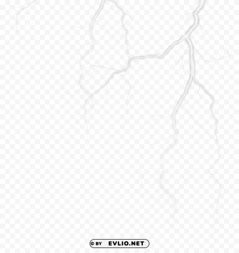 Lightning With Clear Background PNG Art