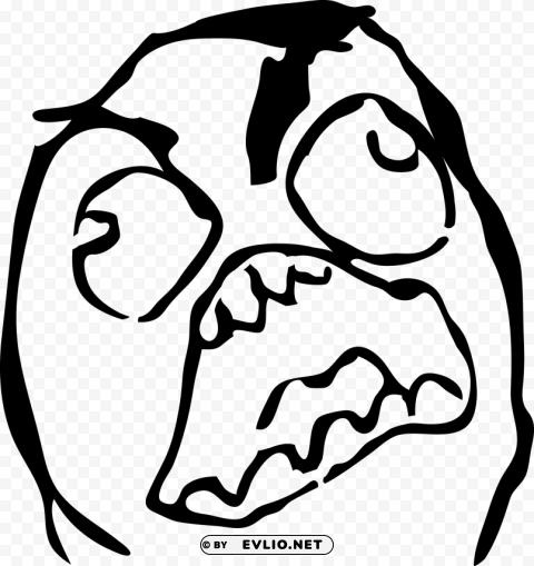 rage face troll face PNG files with no background bundle