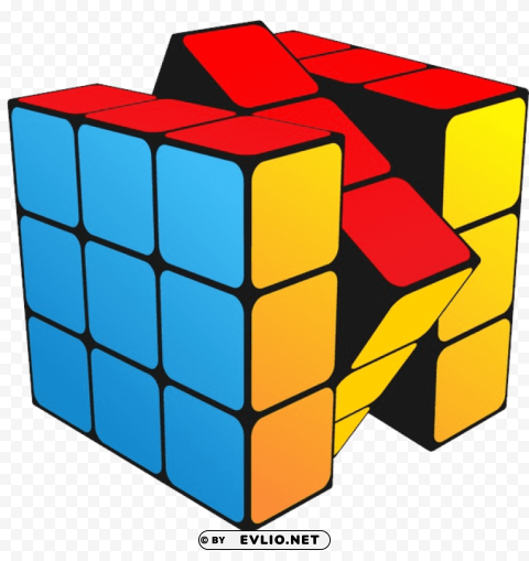 rubik's cube PNG Image with Isolated Graphic
