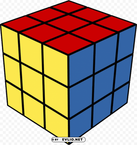 rubik's cube PNG Image with Isolated Graphic Element