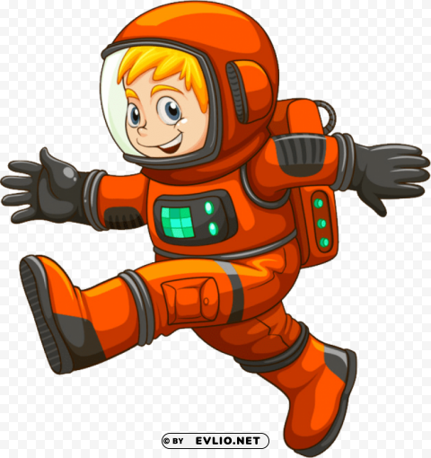 astronaut Isolated Graphic in Transparent PNG Format