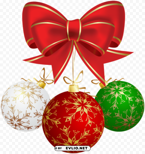 Christmas Balls PNG For Blog Use