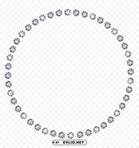 diamond round border PNG images no background