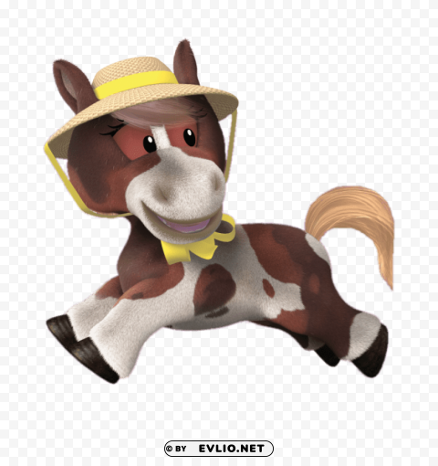 guess with jess character willow the horse Isolated Subject with Transparent PNG