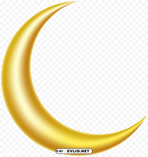 sickle moon yellowpomegranate Isolated Illustration in HighQuality Transparent PNG