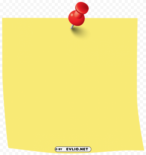 sticky note PNG Graphic with Isolated Transparency